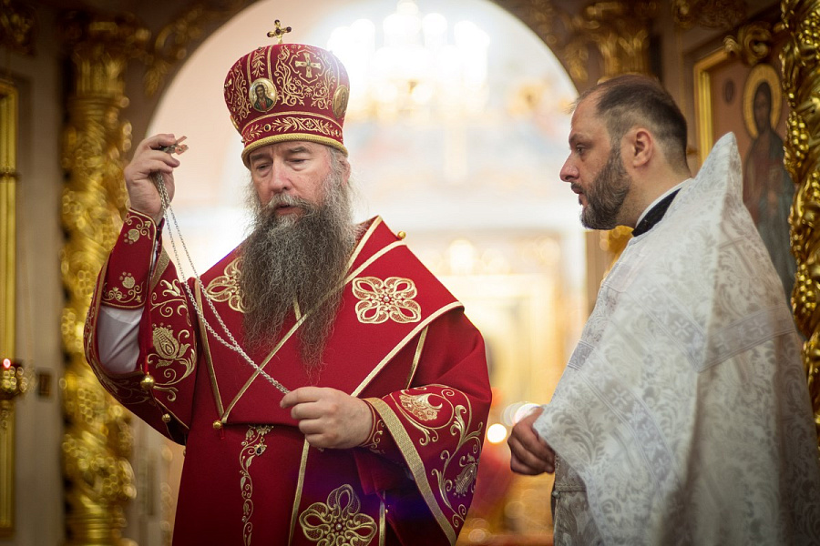 Неделя святых жён-мироносиц в Спасо-Влахернском монастыре