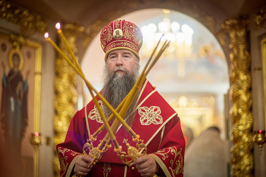 Неделя святых жён-мироносиц в Спасо-Влахернском монастыре