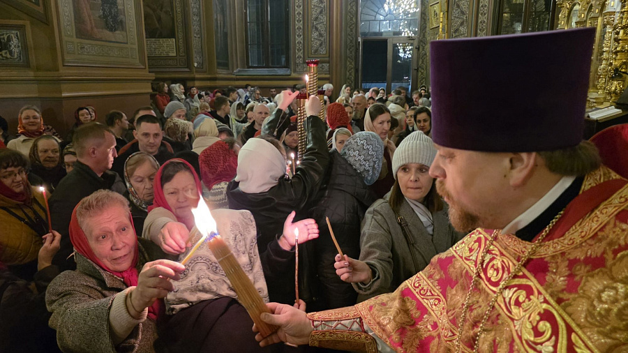 Пасха в 1-м Егорьевском благочинии