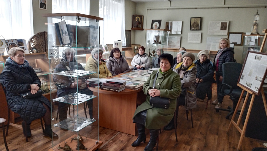Участники «Активного долголетия» на Пантелеимоновском приходе города Жуковского в апреле