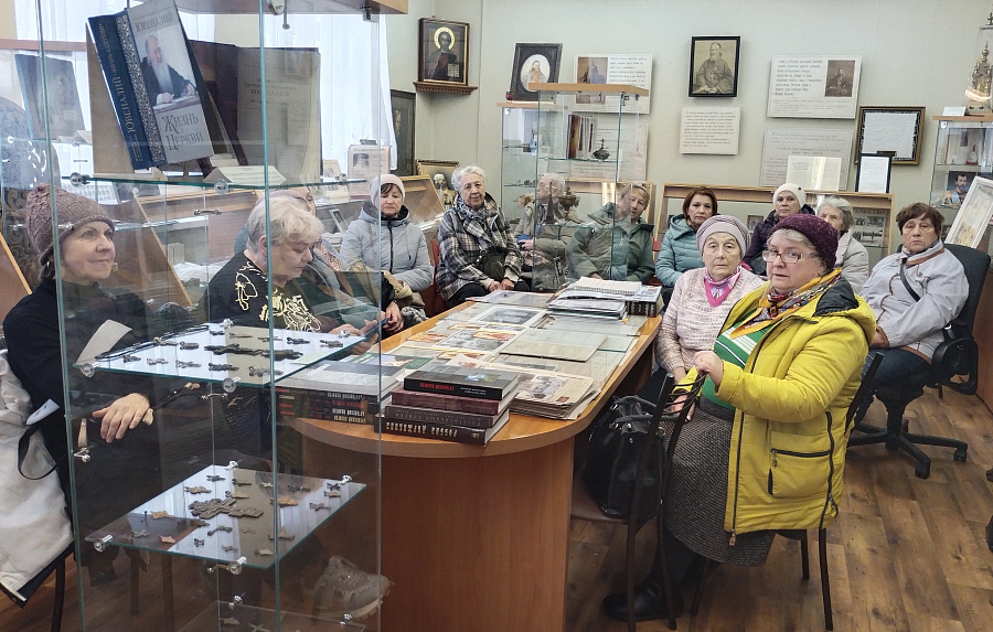 Участники «Активного долголетия» на Пантелеимоновском приходе города Жуковского в апреле
