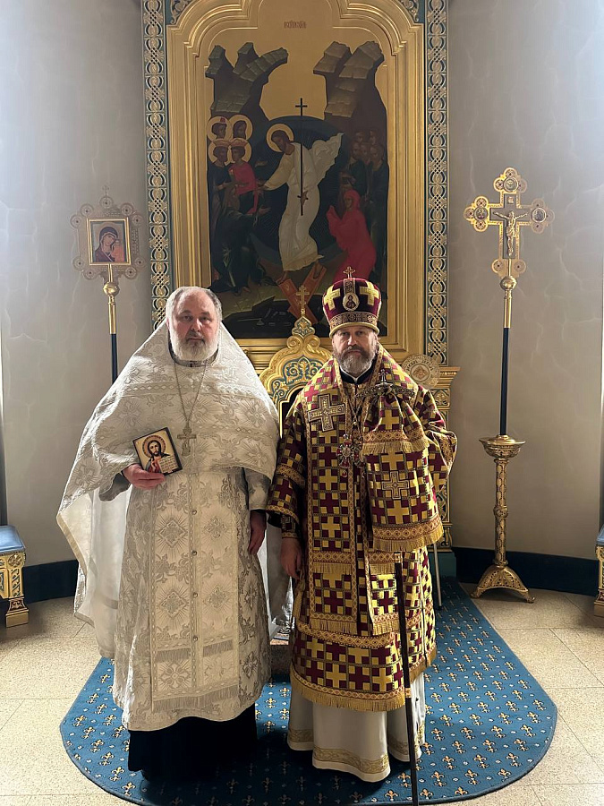 В день памяти преподобного Александра Свирского архиепископ Фома возглавил торжественное богослужение в Георгиевском кафедральном соборе г. Одинцово