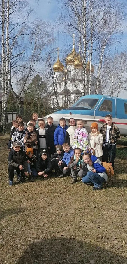 Гости в музеях Пантелеимоновского прихода г. Жуковского в апреле