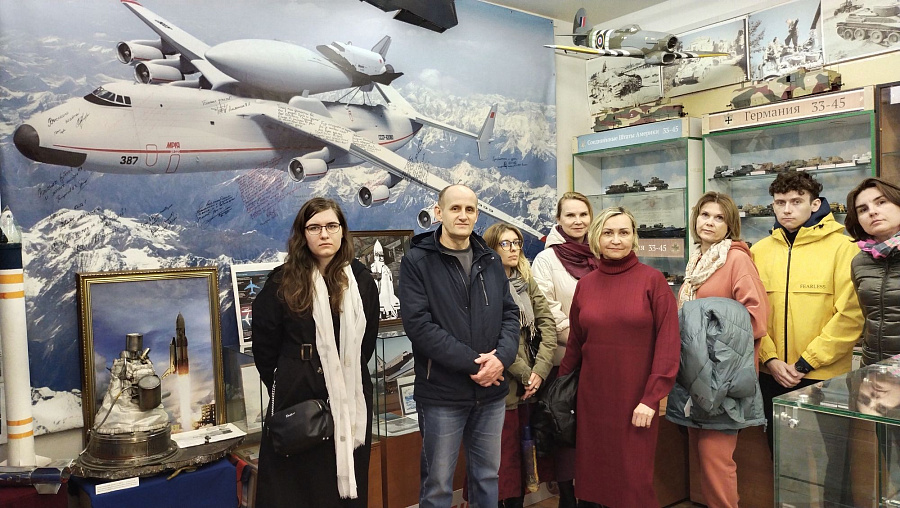 Гости в музеях Пантелеимоновского прихода г. Жуковского в апреле