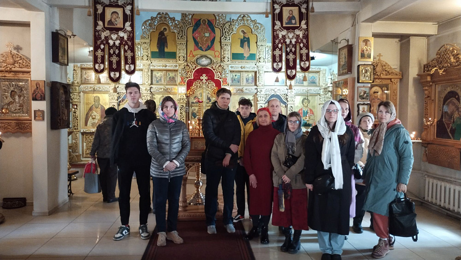 Гости в музеях Пантелеимоновского прихода г. Жуковского в апреле