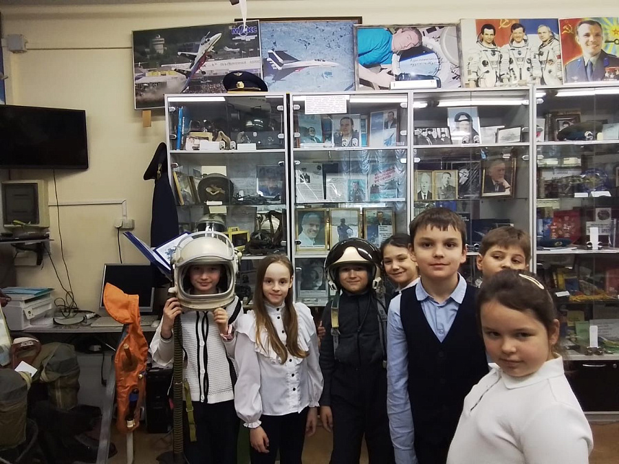 Гости в музеях Пантелеимоновского прихода г. Жуковского в апреле