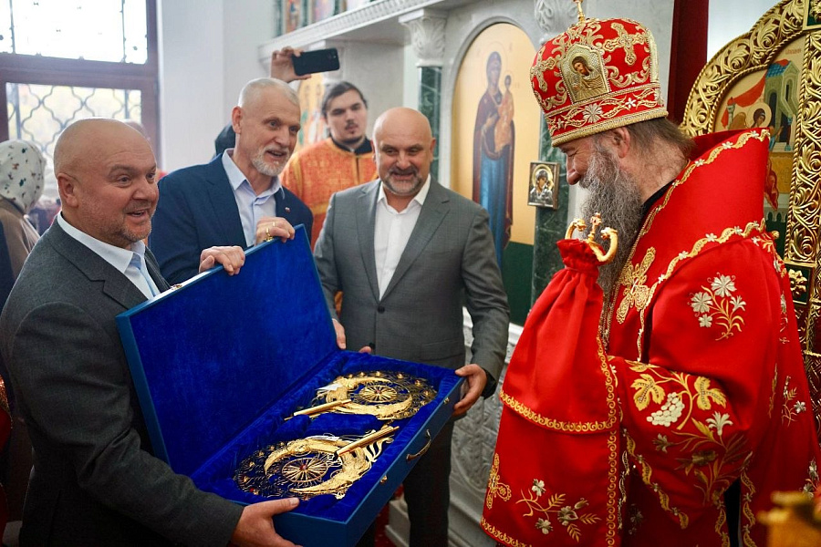 Великое освящение храма блаженной Матроны Московской в Мытищах