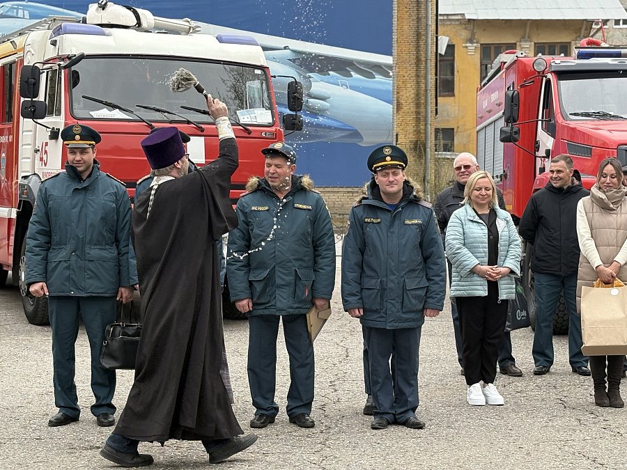 В Жуковском отметили 377-летие пожарной охраны России