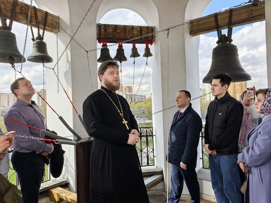 Сотрудники ГУФСИН в Казанском храме Реутова