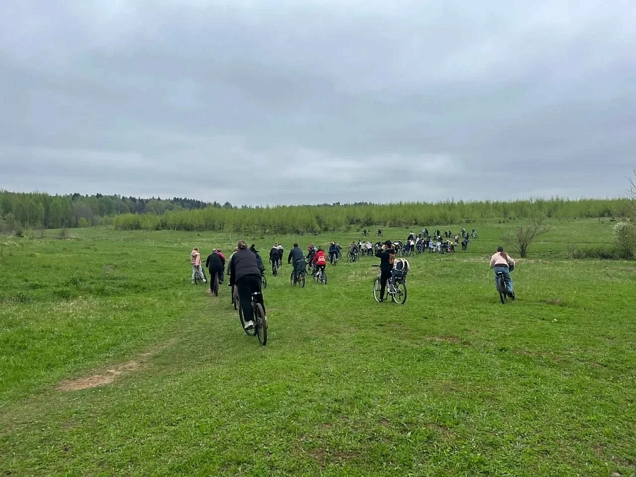 Велопробег ко Дню Победы в Звенигородском благочинии