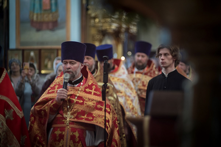 Архиерейское богослужение в Покровском храме посёлка Черкизово