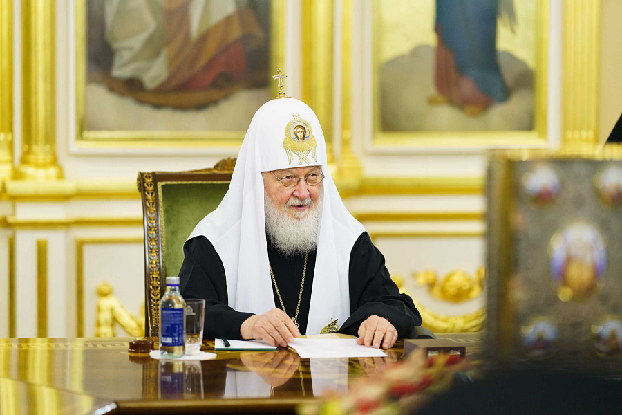 Святейший Патриарх Кирилл возглавил очередное заседание Священного Синода Русской Православной Церкви