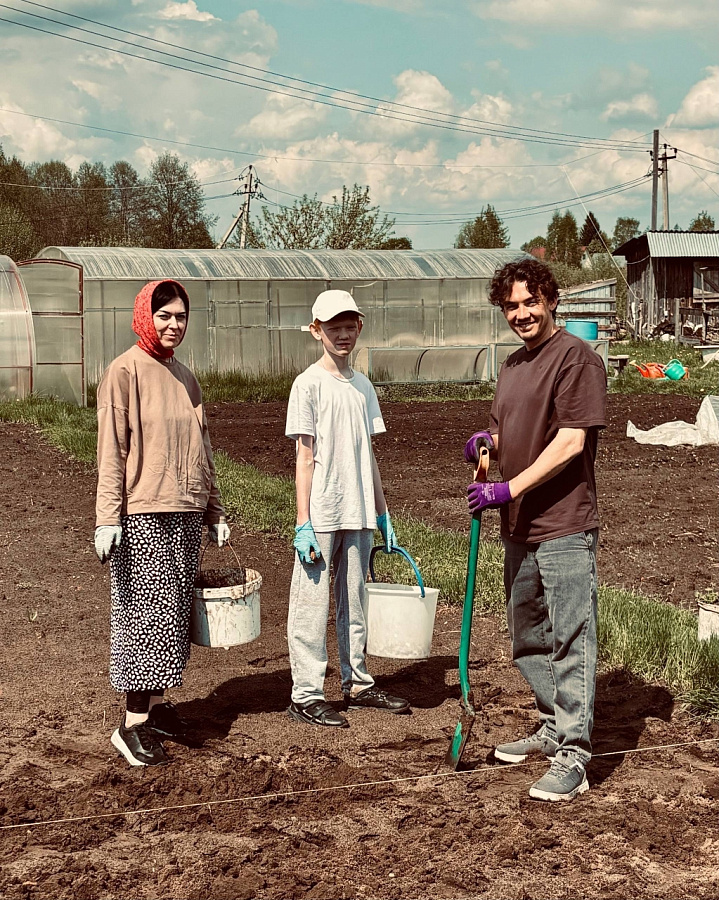 Егорьевская молодёжь в Николо-Радовицком монастыре