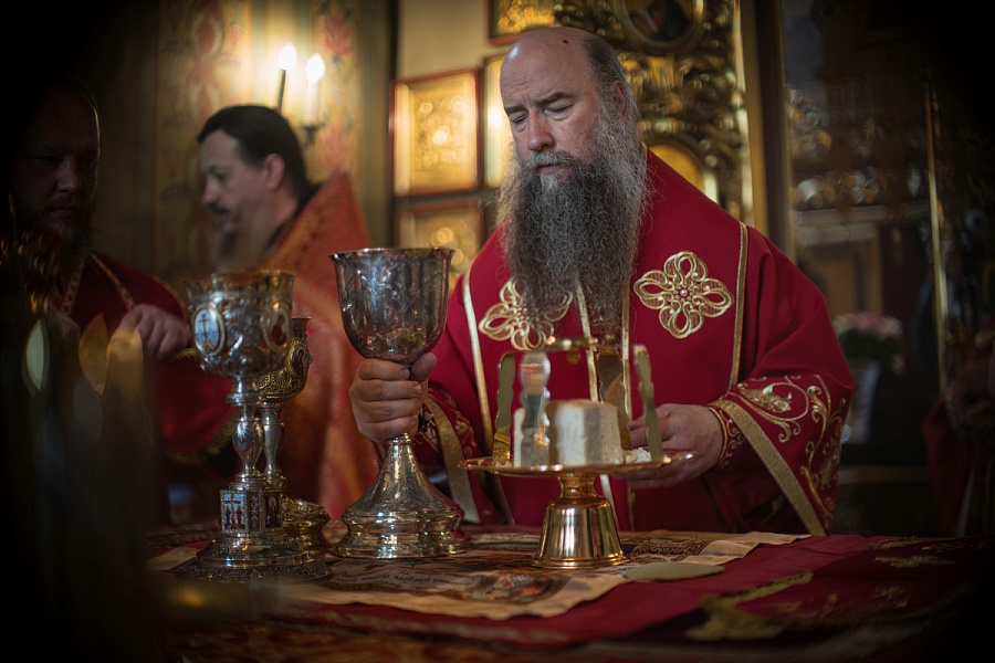 Престольный праздник в Борисоглебском монастыре Сергиево-Посадской епархии