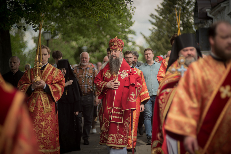 Престольный праздник в Борисоглебском монастыре Сергиево-Посадской епархии