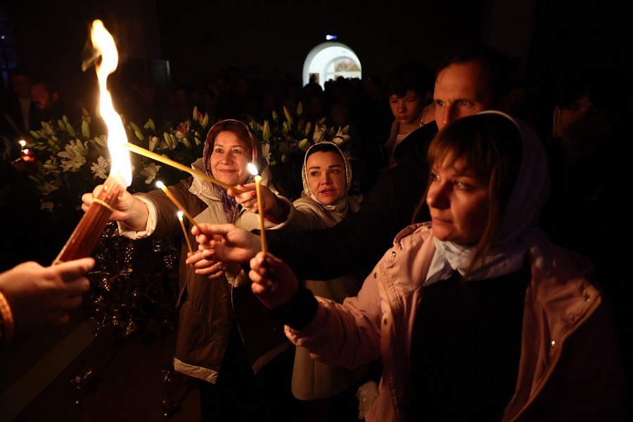 Пасха Христова в Павловском Посаде