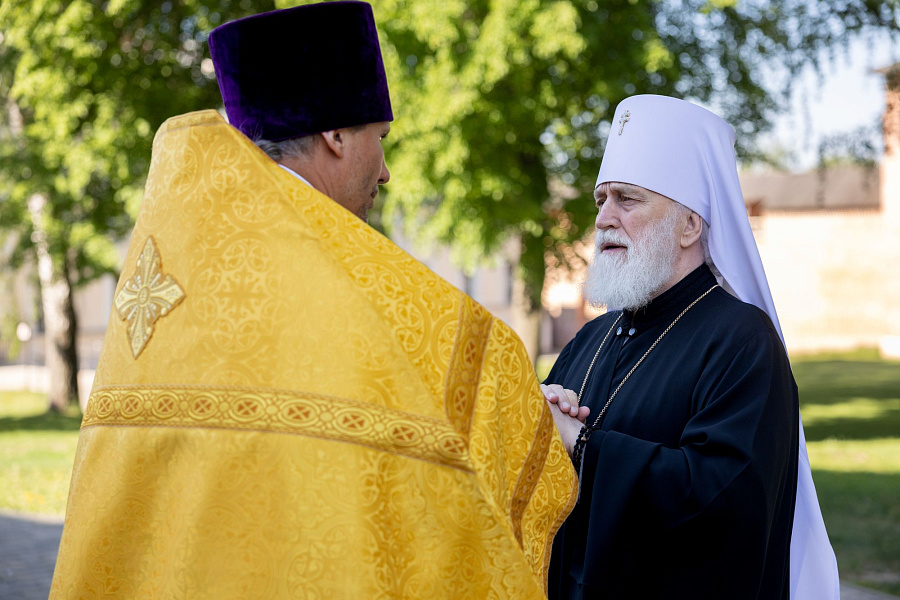 Архипастырское посещение Зарайска