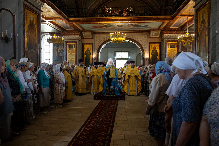 Архипастырское посещение Зарайска
