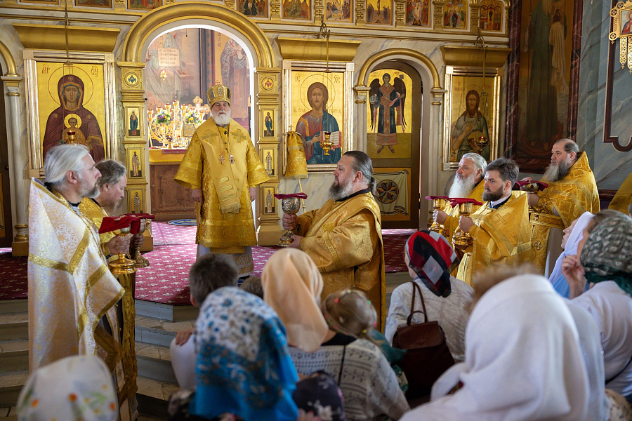 Архипастырское посещение Зарайска