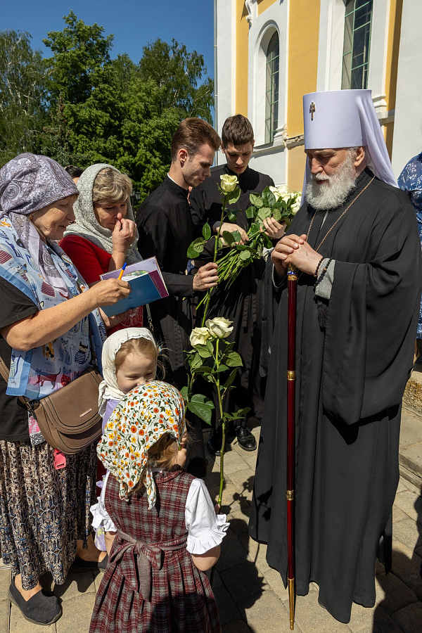 Архипастырское посещение Зарайска