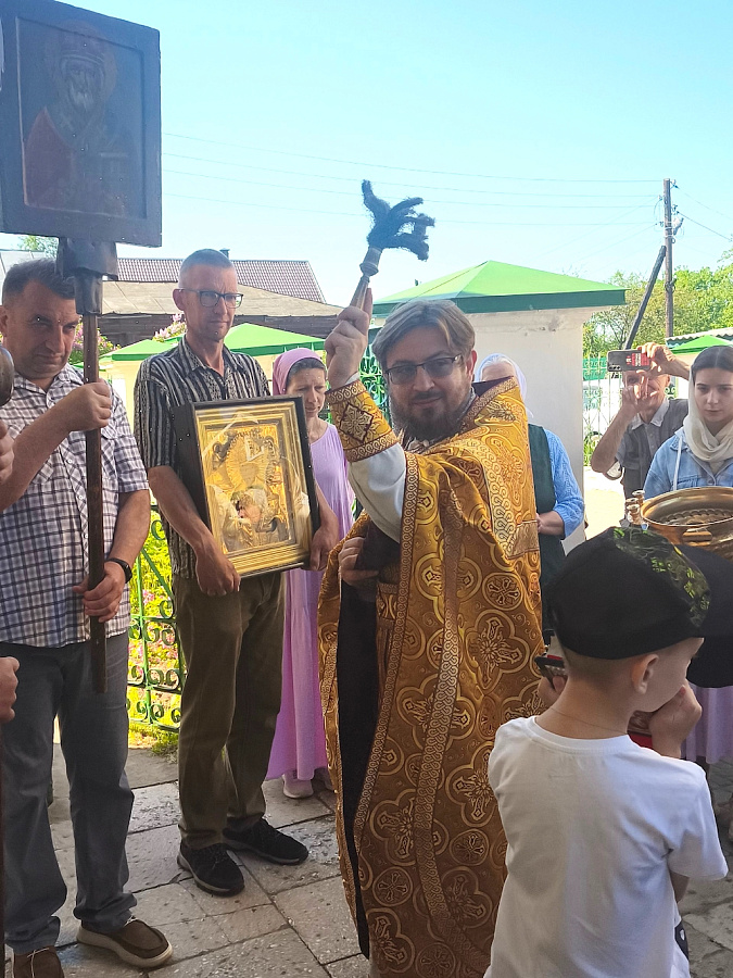 Престольный праздник в Никольском храме села Черкизово г.о. Коломна