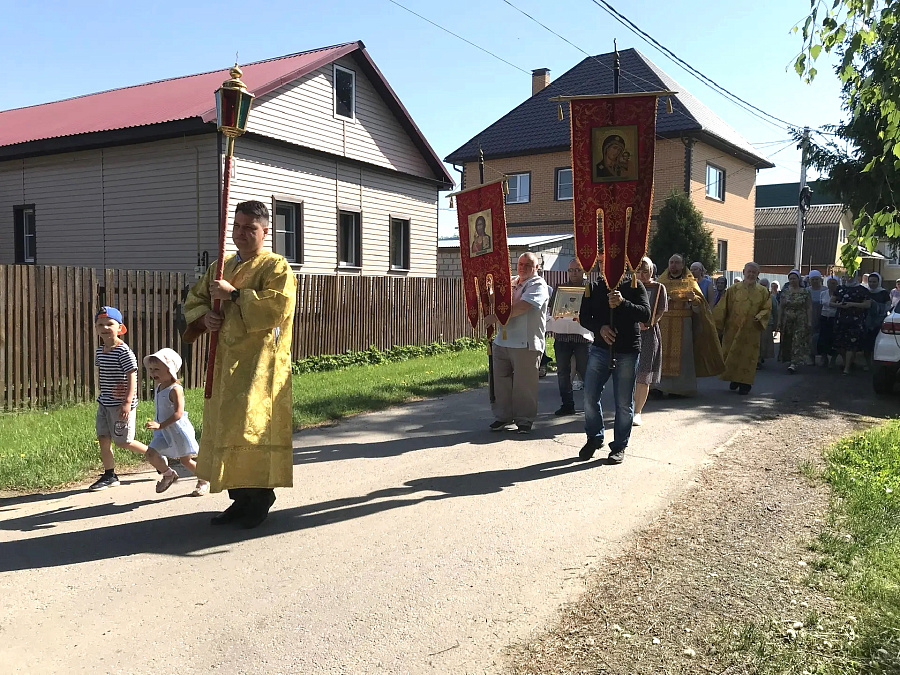 Престольный праздник в Никольском храме поселка Пески г.о. Коломна