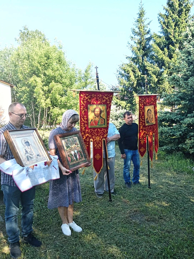 Престольный праздник в Никольском храме поселка Пески г.о. Коломна