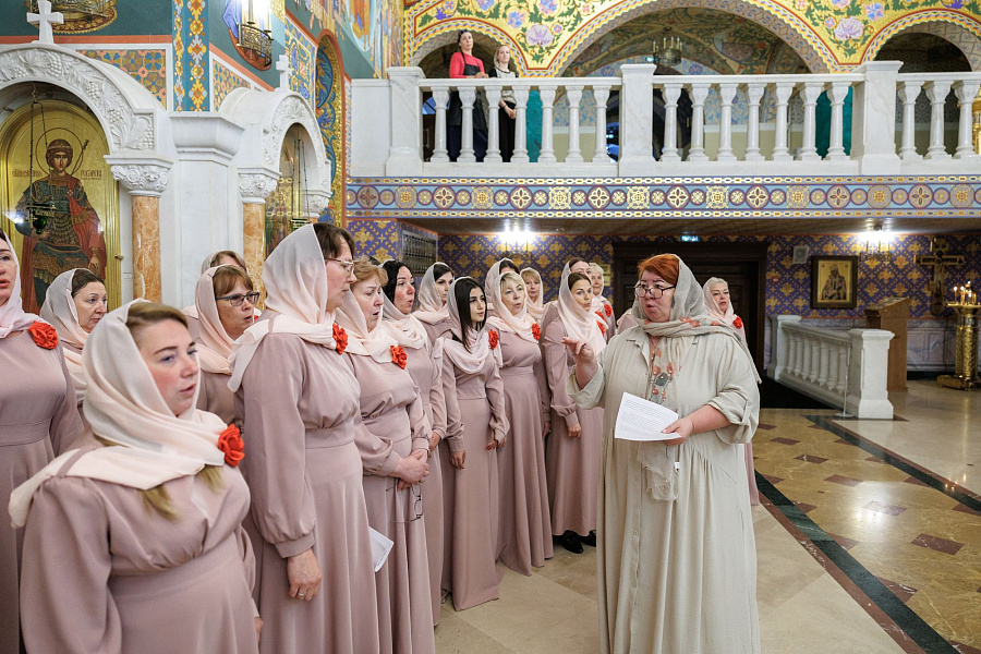 Подписание Соглашения о сотрудничестве между епархиями Московской митрополии и Союзом православных женщин Подмосковья