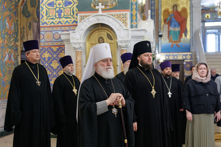 Подписание Соглашения о сотрудничестве между епархиями Московской митрополии и Союзом православных женщин Подмосковья