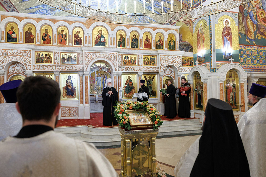 Подписание Соглашения о сотрудничестве между епархиями Московской митрополии и Союзом православных женщин Подмосковья