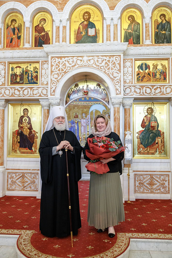 Подписание Соглашения о сотрудничестве между епархиями Московской митрополии и Союзом православных женщин Подмосковья