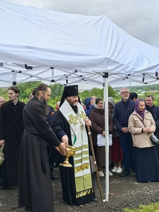 В день отдания Вознесения Господня архиепископ Фома совершил богослужение в Никольском соборе Наро-Фоминска