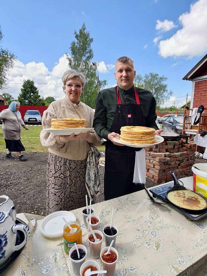 Престольный праздник в Троицком храме с. Конобеево