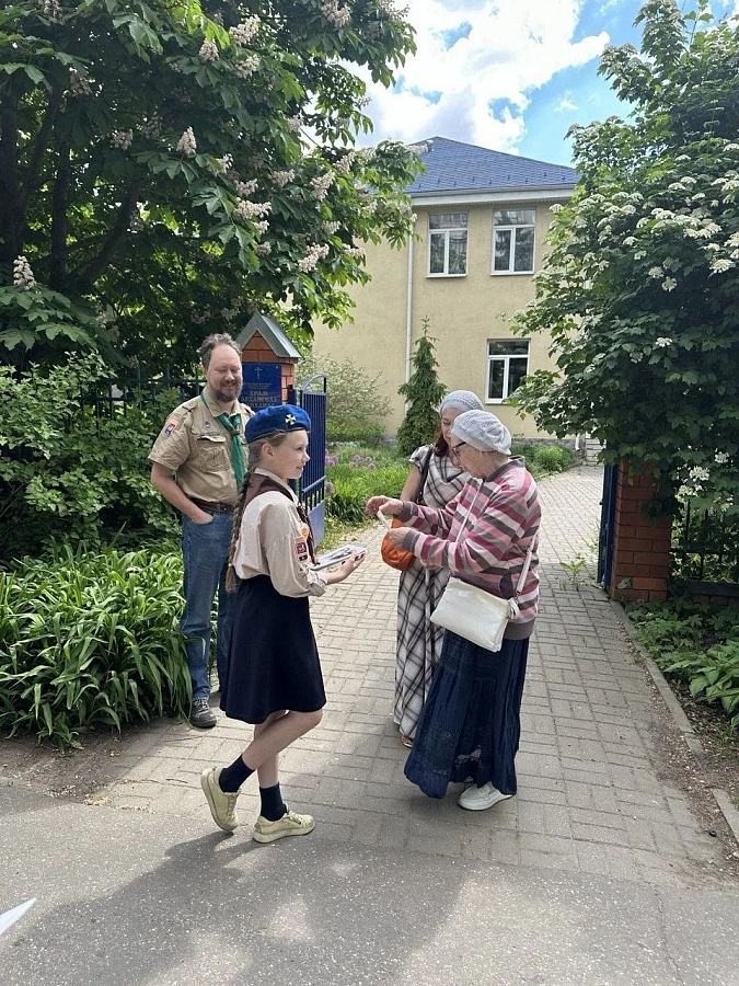 Миссионерские акции ко Дню славянской письменности и культуры и дню Святой Троицы в Жуковском благочинии