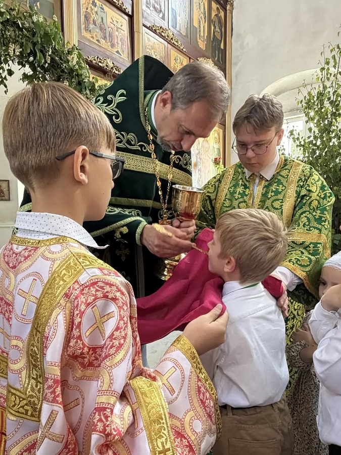 Престольный праздник Троицкого храма села Заворово