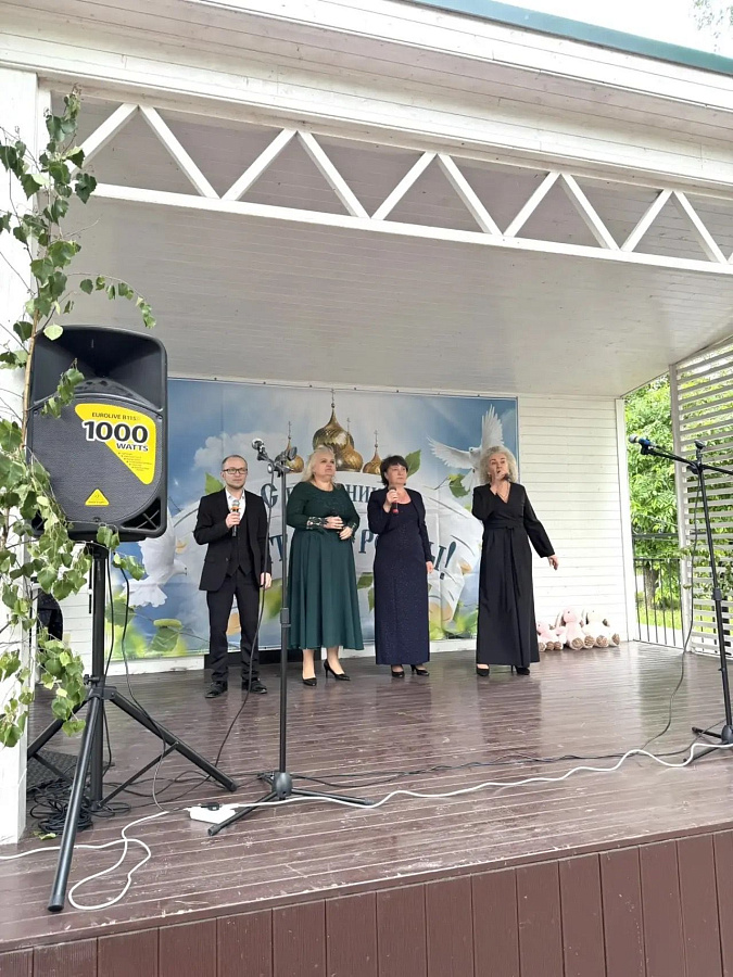 Престольный праздник Троицкого храма села Заворово