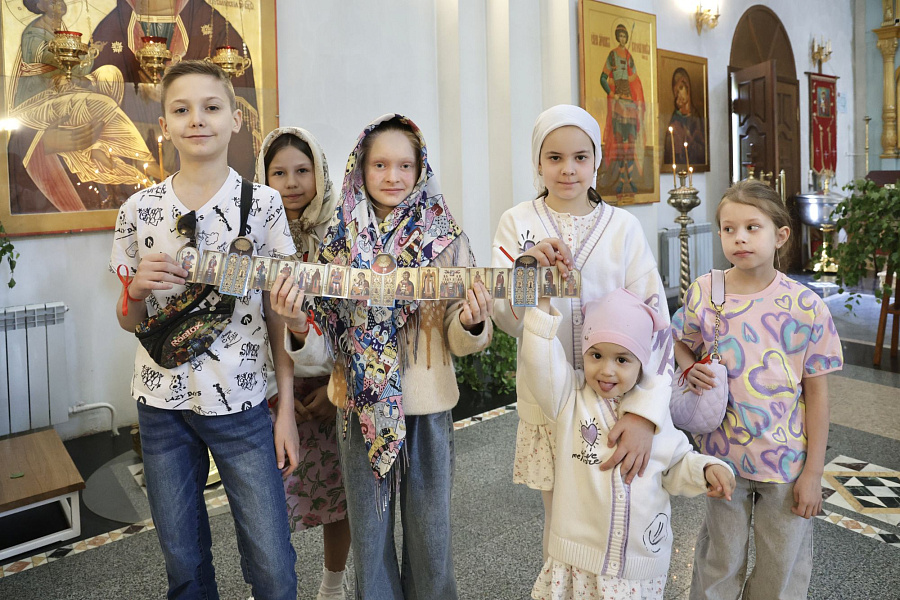День защиты детей в Иерусалимском храме г. Воскресенска