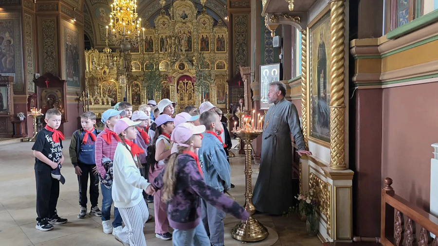 Летний школьный лагерь "Солнышко" на приходе Александро-Невского храма города Егорьевска