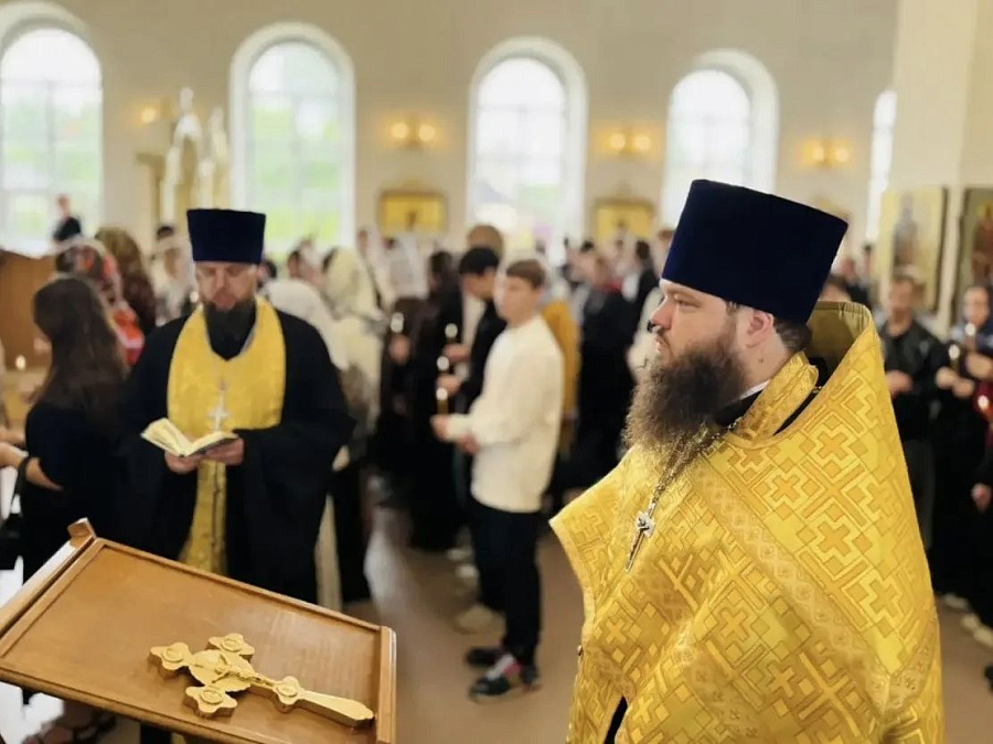 Молебен перед началом экзаменов для выпускников Павлово-Посадского городского округа