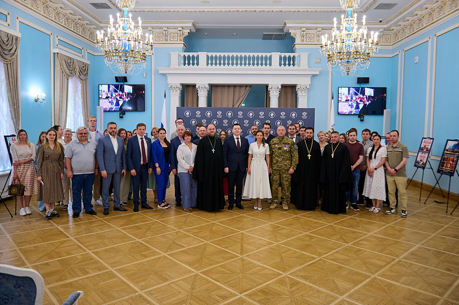 Открытие выставки в честь Патриаршего международного фестиваля спортивных единоборств и боевых искусств «Кубок равноапостольного Николая Японского» в Министерстве спорта Российской Федерации