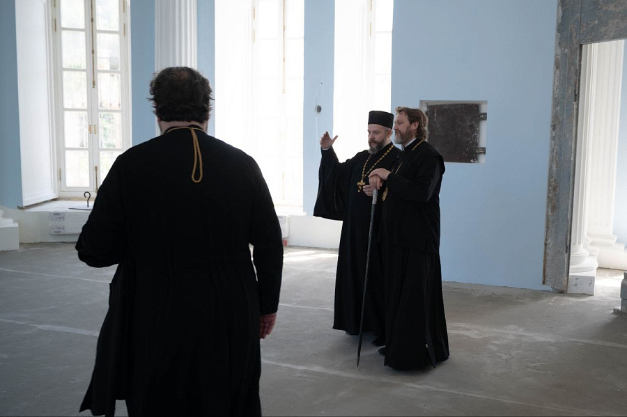 Архипастырский визит в Ильинский храм с. Ильинское Волоколамского округа