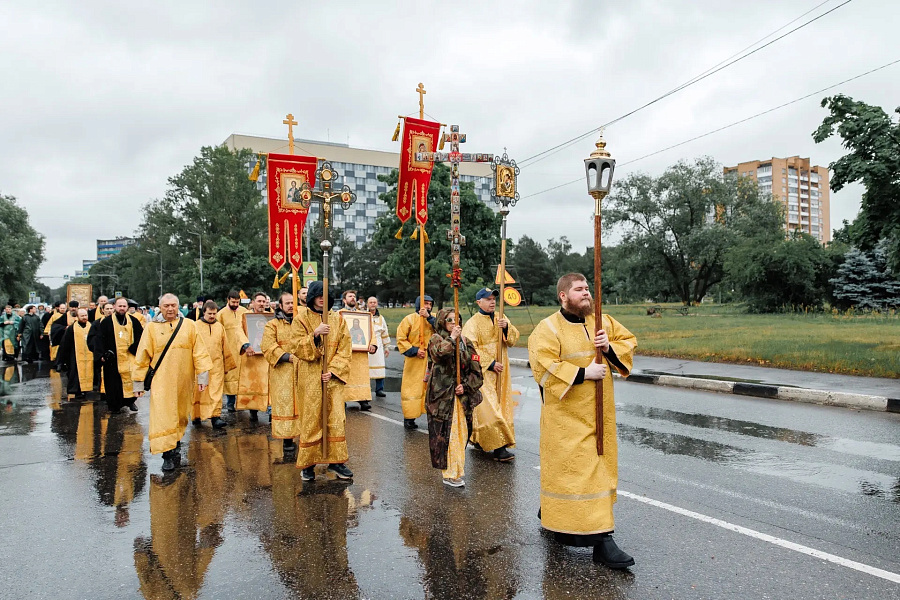 В Дубне прошёл XXVII Большой Волжский крестный ход