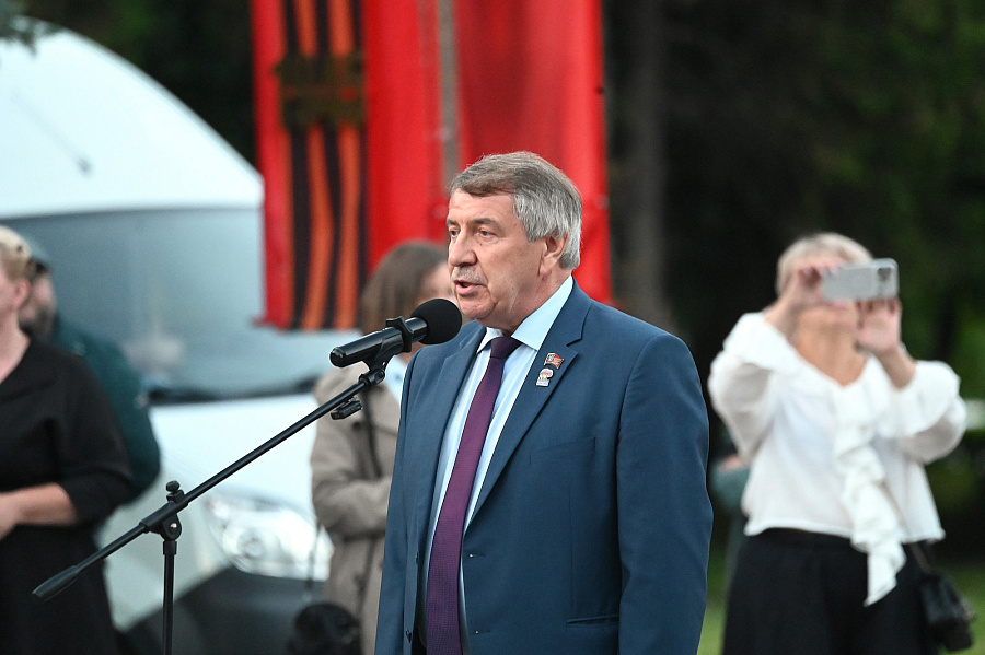 Акция «Свеча памяти» ко Дню памяти и скорби в городе Коломна
