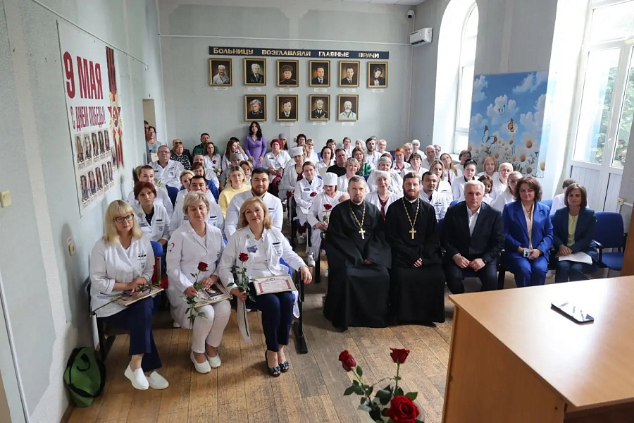 День медицинского работника в Туберкулезной больнице имени Рабухина в Солнечногорске