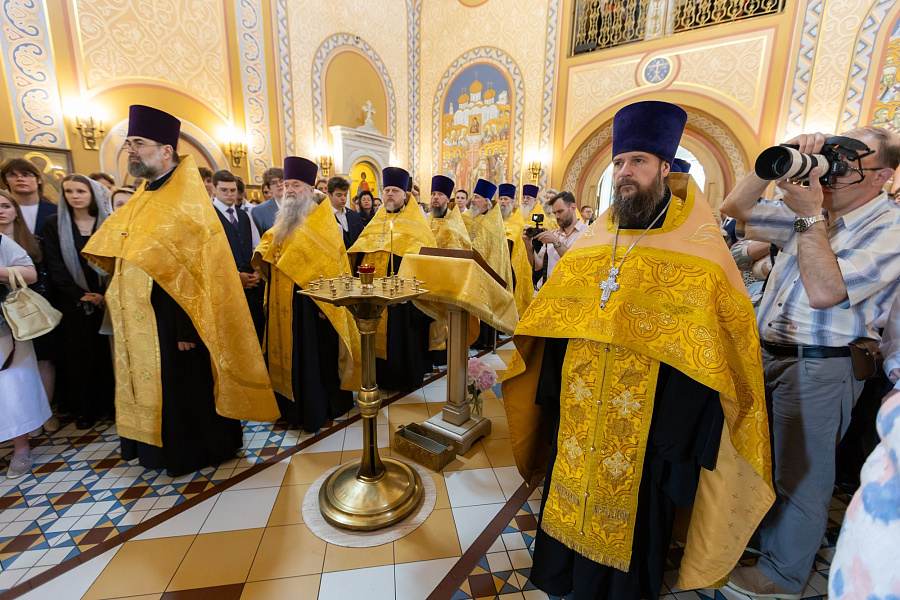 Праздник выпускников православных образовательных организаций Московской области