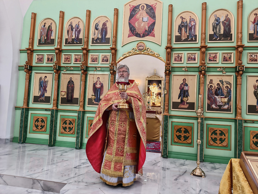 Престольный праздник в Троицком храме села Конобеево