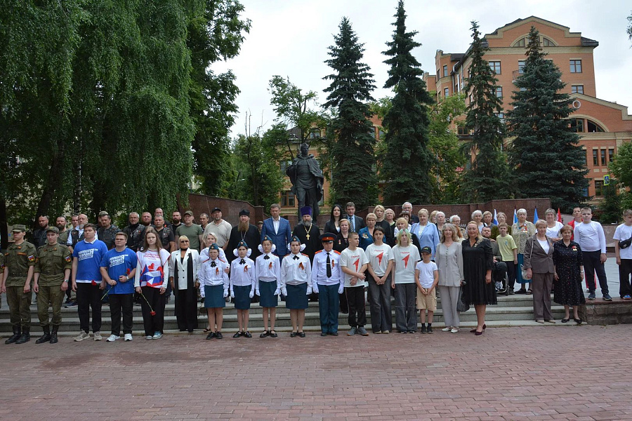 Всероссийская акция «Свеча памяти» в г. Звенигороде