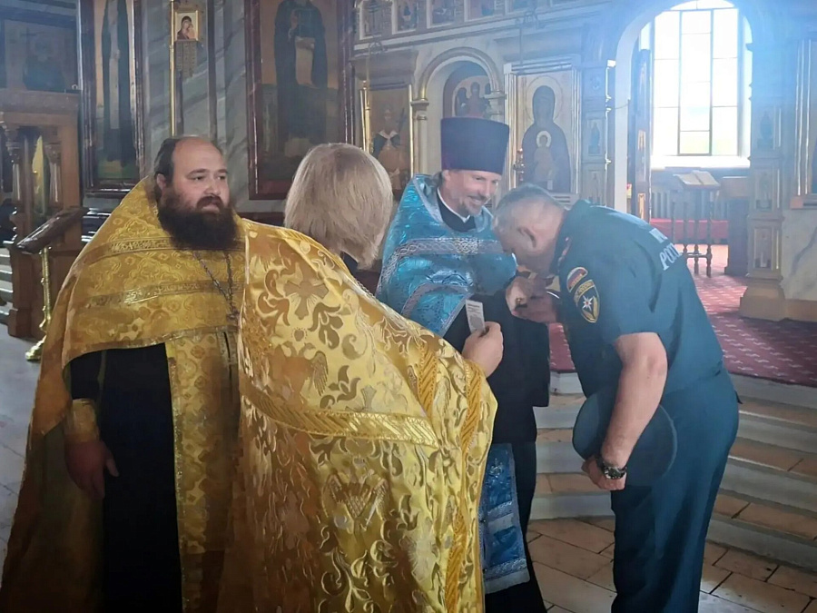Молебен в Зарайске
