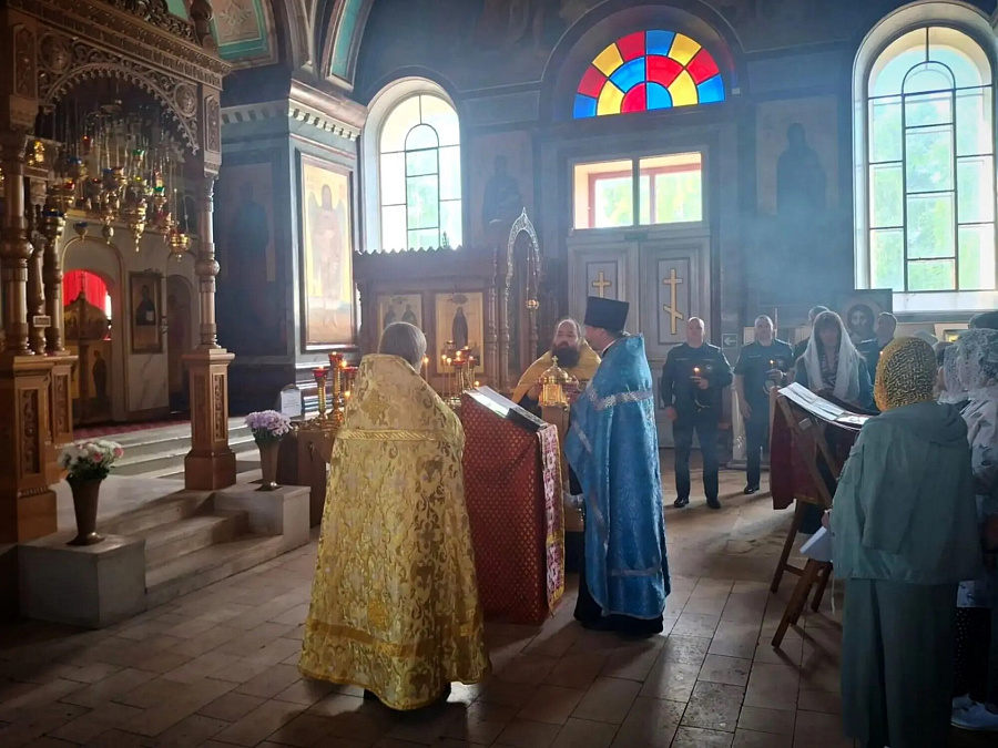 Молебен в Зарайске