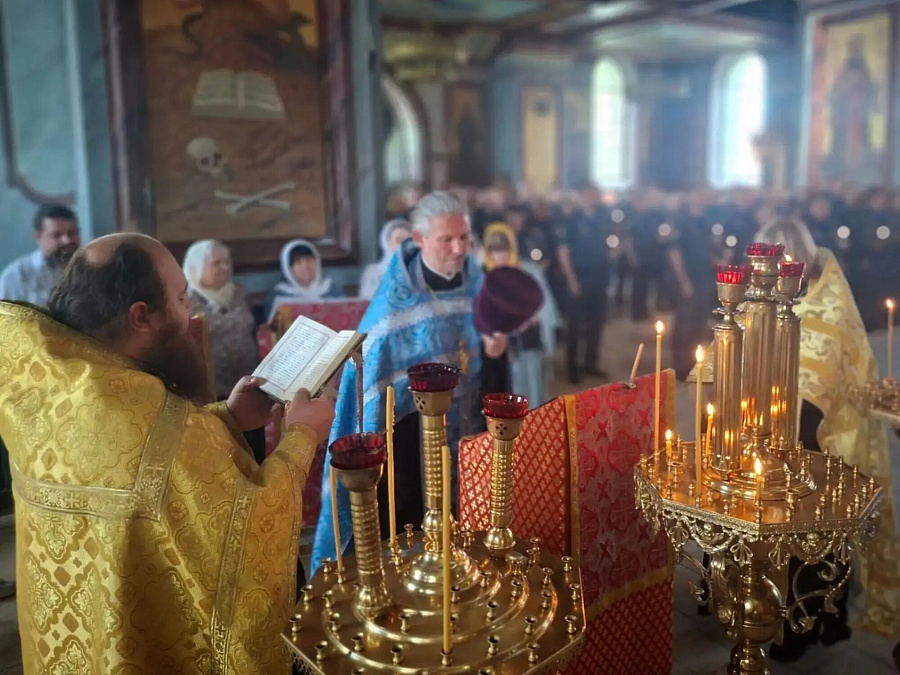 Молебен в Зарайске